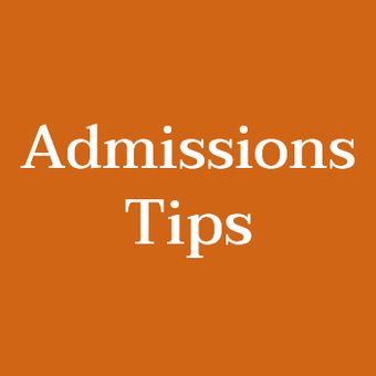 Admission Tips